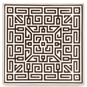 Ginori Labirinto Ebano Square Vide Poche - 8.25"